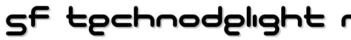 SF Technodelight NS Bold font